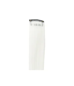 White Hair Extension Clip 1pc