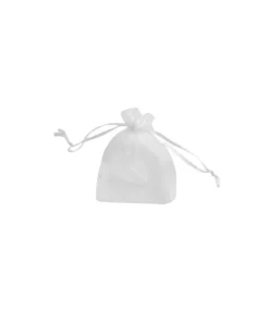 White Large Organza Bags 12pc