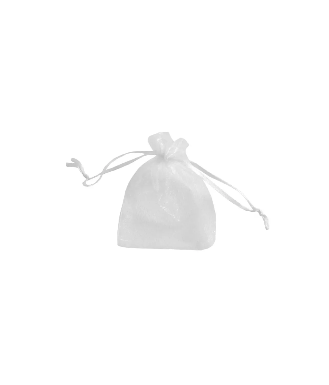 White Large Organza Bags 12pc