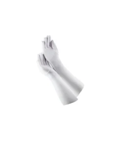 White Long Party Gloves