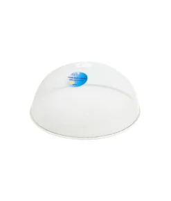 White Metal Food Dust Cover 35x35x13cm
