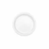 White Paper Plates 20x7in