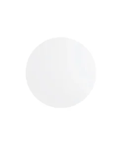 White Round Masonite Cake Board 8in