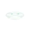 White Separated Plastic Serving Tray