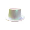 White Shiny Pearl Top Hat