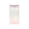 White Tablecloth With Pink Dots