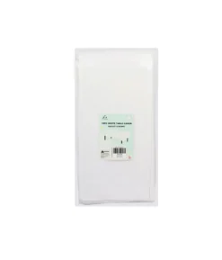 White Tablecover 137 x 274cm 12pc
