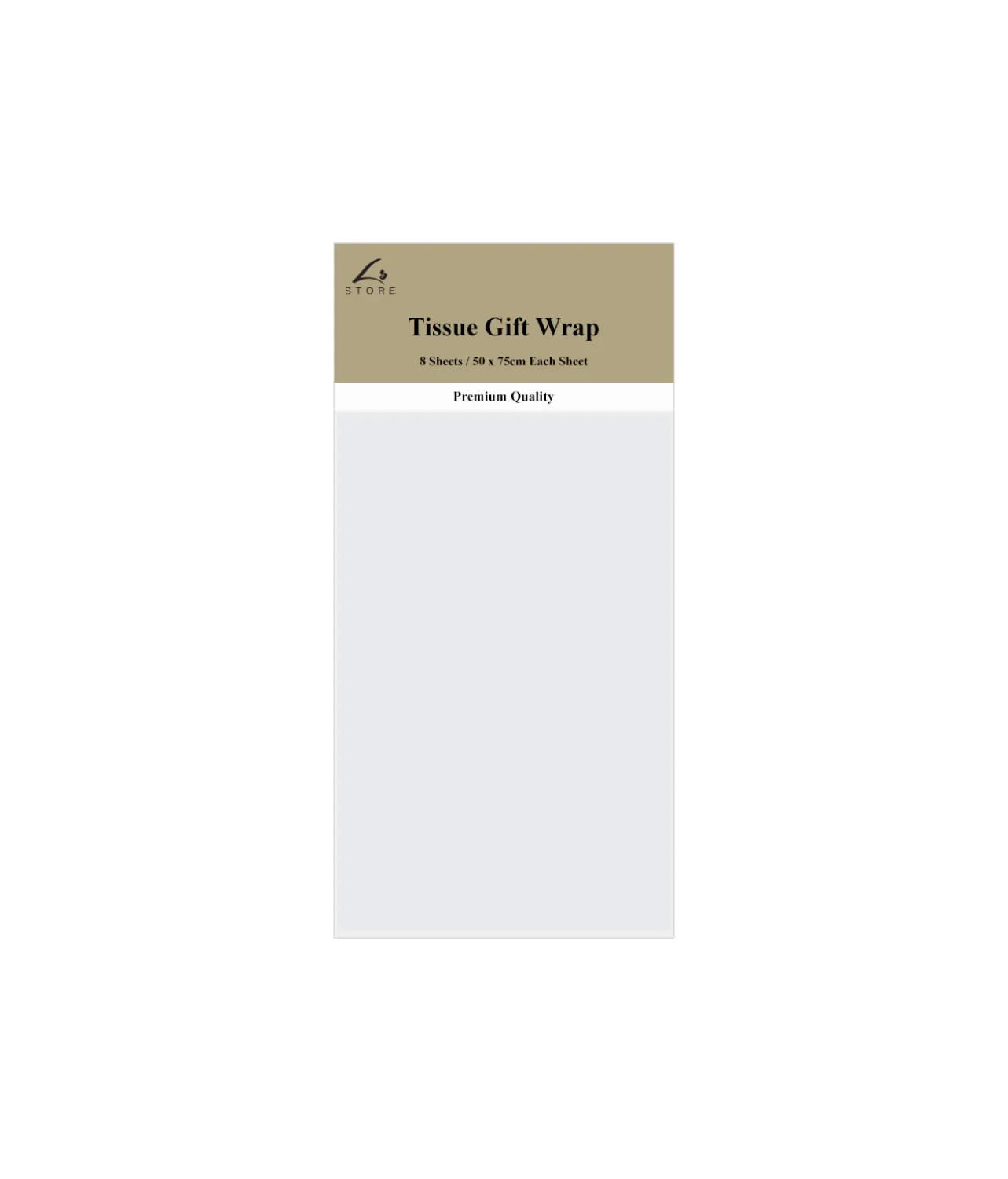 White Tissue Paper 8pk
