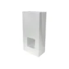 White Treat Bag With Window 10pc