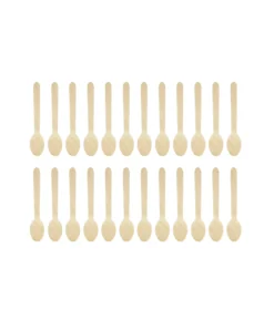 Wooden Spoons 16cm 24pk