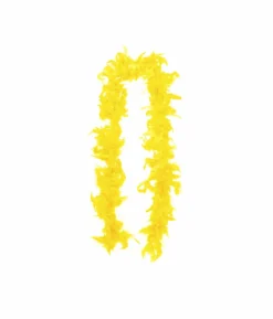 Yellow Feather Boa