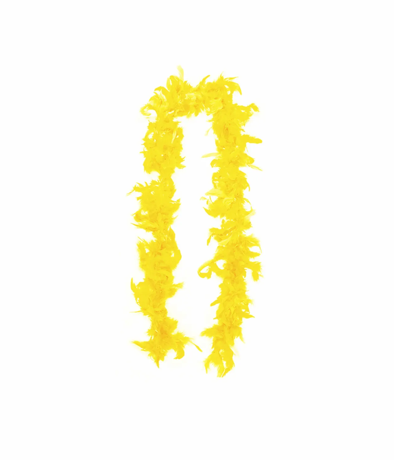 Yellow Feather Boa