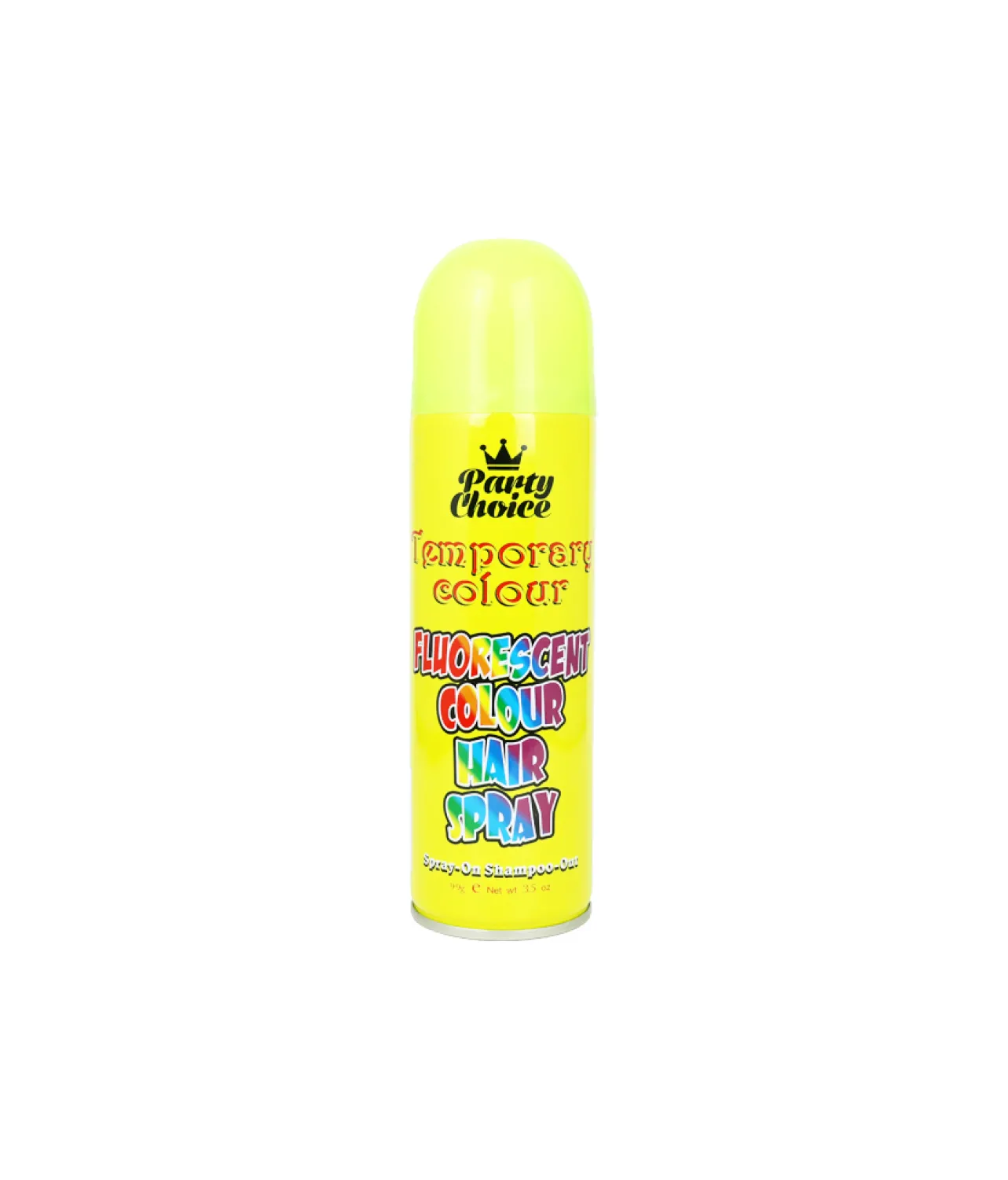 Yellow Fluorescent Hair Spray 250ml