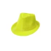 Yellow Neon Fedora