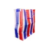 Zipper Striped Storage Bag 70x80x32cm