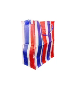 Zipper Striped Storage Bag 70x80x32cm